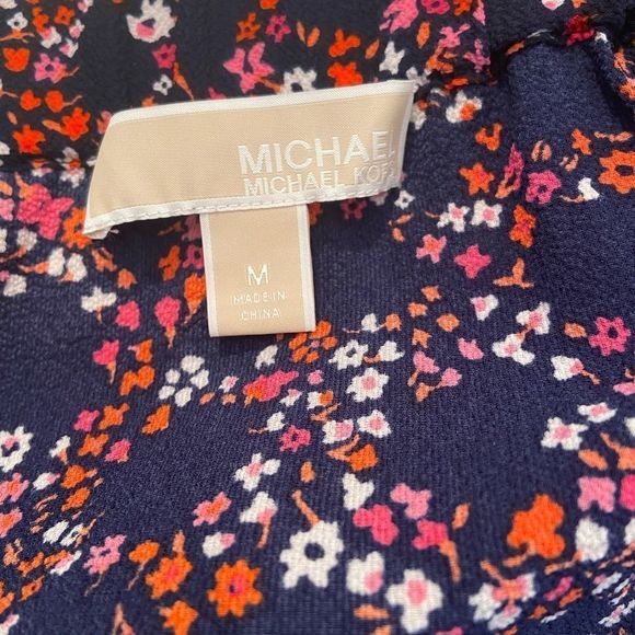 Michael Kors Off The Shoulder Tunic Style Top M 🌸 - Picture 2 of 6
